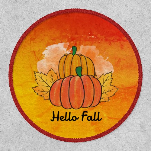 Hello Fall Pumpkins Patch