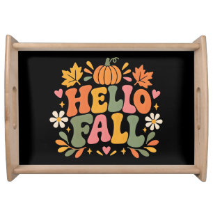 Hello Fall Serving Tray