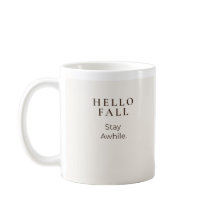 Hello Fall Stay Awhile | Cozy Fall Gift