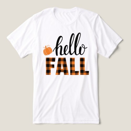 Hello Fall Tri_Blend Shirt