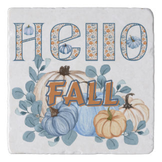 Hello Fall Trivet