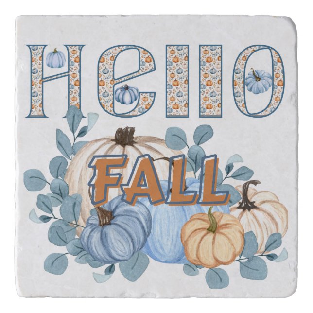 Hello Fall Trivet (Front)