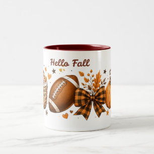 Hello Fall Two-Tone Mug