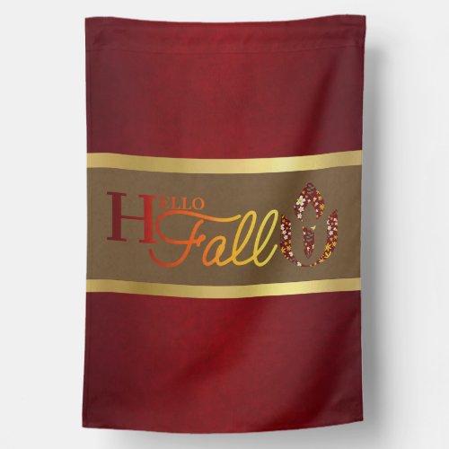 Hello fall Unitarian Universalism  House Flag