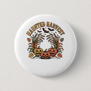 Hello Fall Vibes  Pumpkin Button