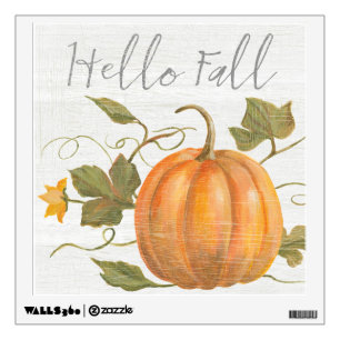 Hello Fall Wall Decal