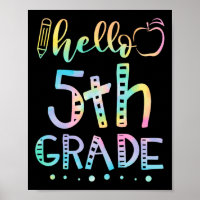 Hello Fifth Grade 5th Grade Byck To School Teacher