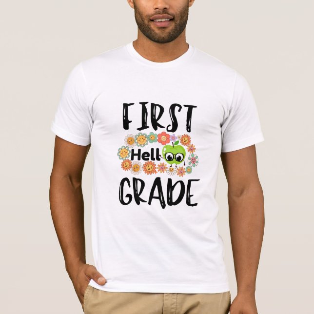 Hello First Grade T-Shirt (Front)