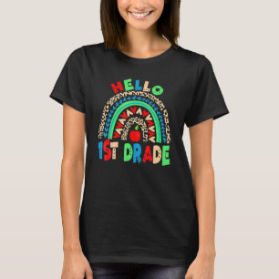 Hello First Grade Team 1st Grade Back To School Te T-Shirt