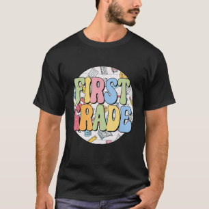 Hello First Grade Team 1st Grade Back To School Te T-Shirt
