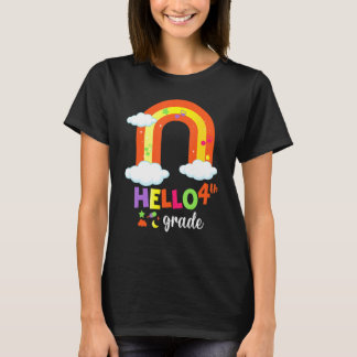 Hello Fourth Grade Students Back To School T-Shirt