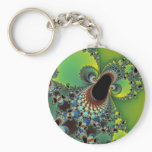 Hello - Fractal Keychain