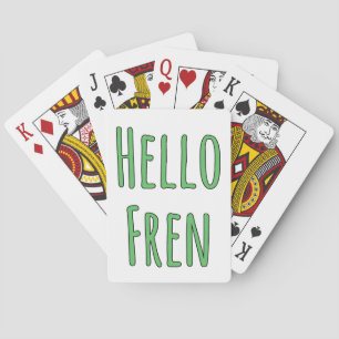 Hello Fren Poker Cards