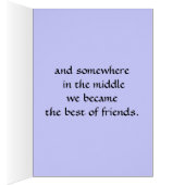 Hello Friend 3 Greeting Card (Inside (Right))