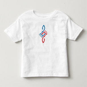 Hello Friends Simple Happy Greeting Design Toddler T-shirt