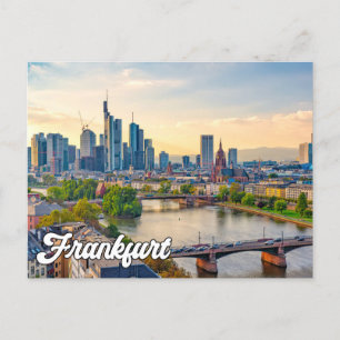 Hello From Frankfurt, Germany Postcard