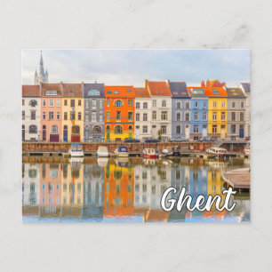 Hello From Ghent, Belgium Postcard