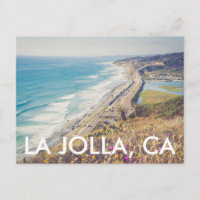 Hello From La Jolla, Torrey Pines Postcard