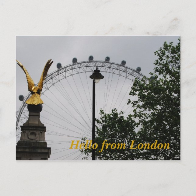 Hello from London Postcard (Front)