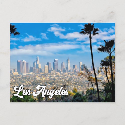 Hello From Los Angeles California Postcard