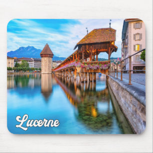 Hello From Lucerne, Switzerland Mouse Pad