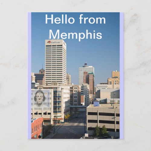 Hello From Memphis Tenn Postcard