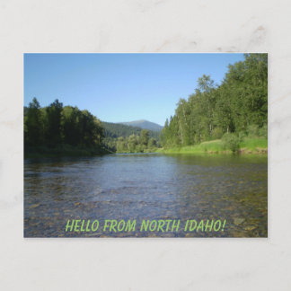 Hello from North Idaho! Postcard