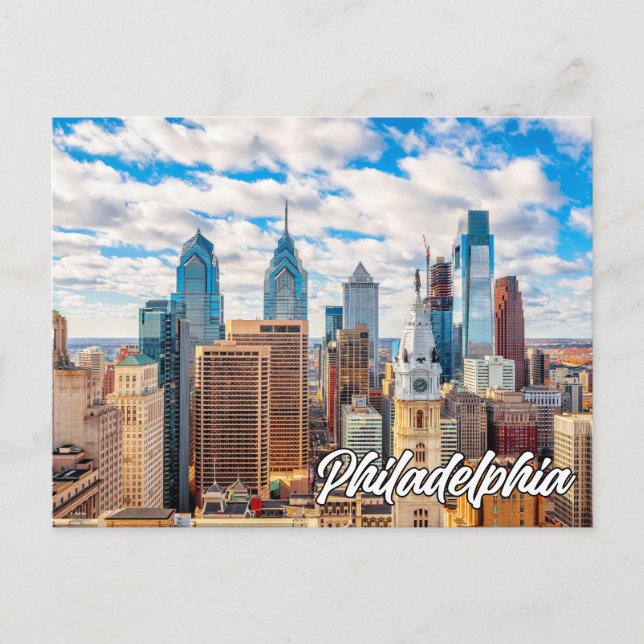 Hello From Philadelphia, Pennsylvania Postcard (Front)