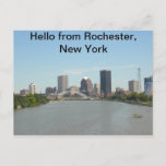 Hello From Rochester, New York Postcard at Zazzle