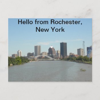Hello From Rochester  New York Postcard by Sandiegodianna at Zazzle