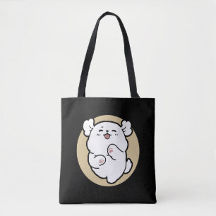 Hello from the Barked Side Tote Bag