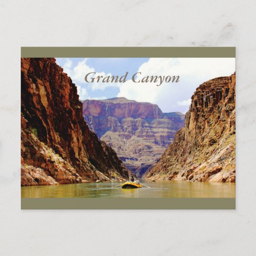 Hello from the bottom of the Grand Canyon Postcard