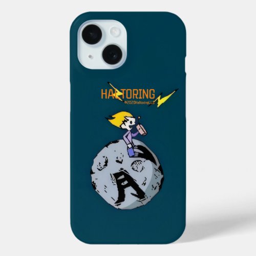 Hello from the moon iPhone 15 case