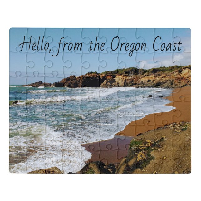 Hello from the Oregon coast puzzle (Puzzle Horizontal)