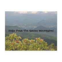 Hello From The Smoky Mts Postcard