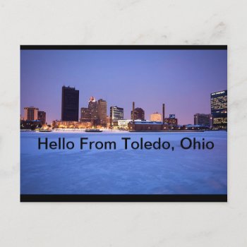 Hello From Toledo  Ohio Postcard by Sandiegodianna at Zazzle