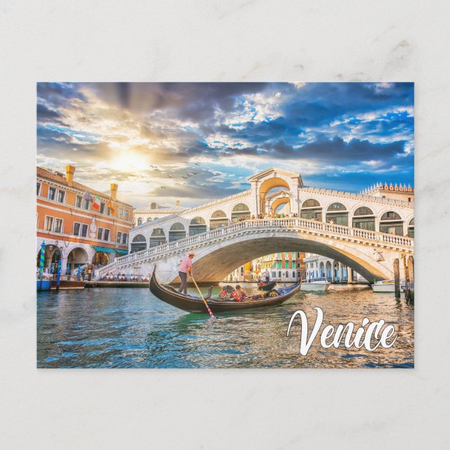 Hello From Venice, Italy Postcard (Front)