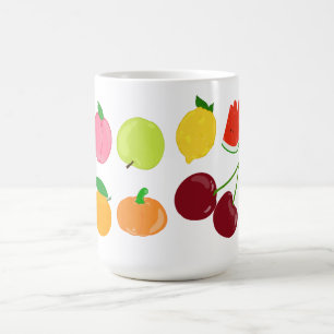 Hello, fruit friends coffee mug