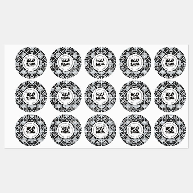 Hello Future Loose Leaf Paper Labels (Sheet)