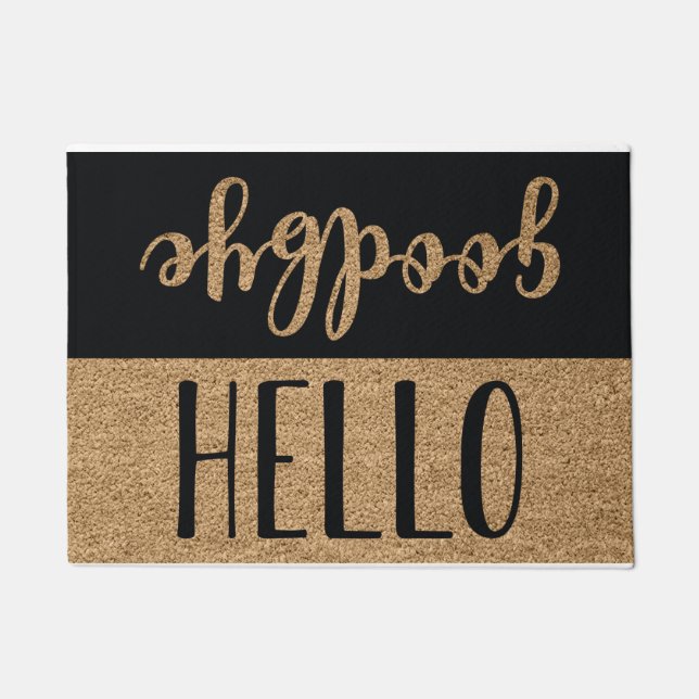 Hello Goodbye Doormat (Front)