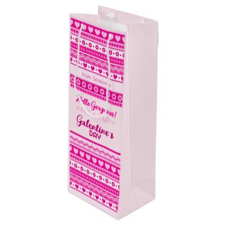 Hello Gorgeous Galentine Day Cute Pink Heart Name