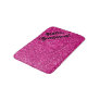 Hello Gorgeous Glitter Look | Inspirational Quotes Bathroom Mat