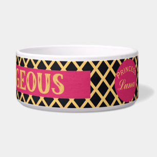 Hello Gorgeous Pet Bowl