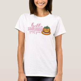 Hello Gourd-geous Funny Halloween Pumpkin T-Shirt