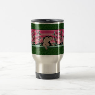 Hello, Groundhog's Shadow - Travel Mug