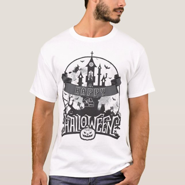 Hello Halloween - Halloween party T-Shirt (Front)