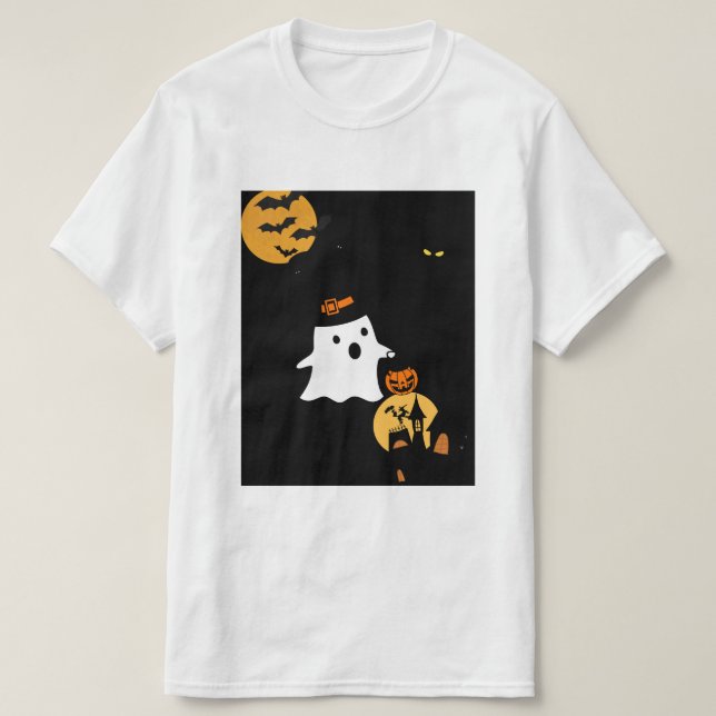 hello haloween T-Shirt (Design Front)