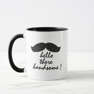 Hello Handsome Coffee Mug - Funny Gift 4 Boyfriend