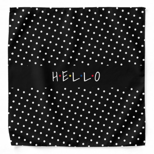 Hello _ Handwriting Font Bandana