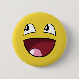 hello happy face button